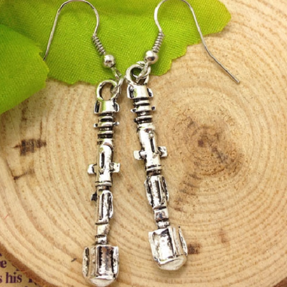 Dr. Who sonic screwdriver earrings